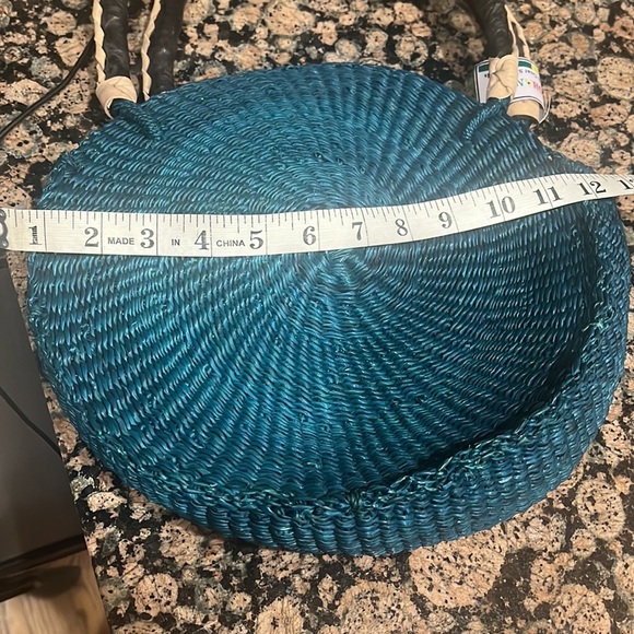 NEW! Hat Attack Sunray Bag handmade goat skin handles
#36B - Picture 5 of 7